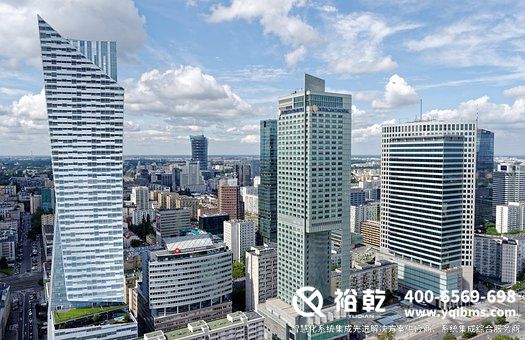 智能化集成系統(tǒng)，大型建筑，自動化管理，節(jié)能增效，科技感